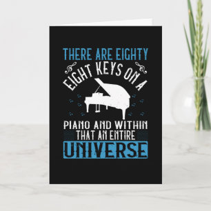 Cartão Piano -