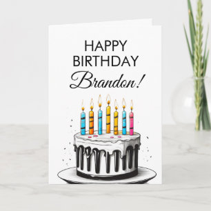 Cartão Piano Branco Bonito Keys Cake Pianist Aniversário