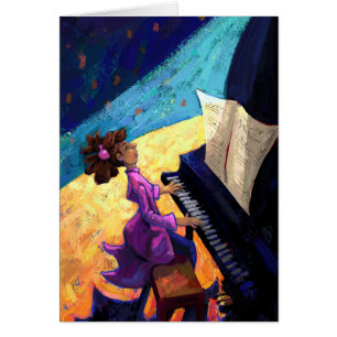 Cartão Piano Concert