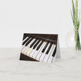 Cartão Piano Notecard