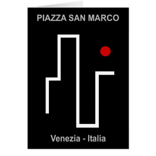 Cartão Piazza e Marco