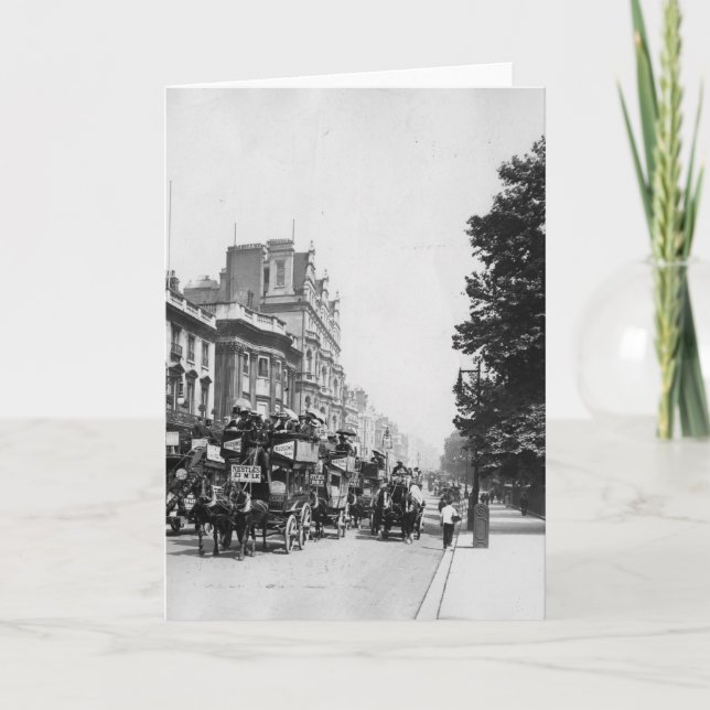 Cartão Piccadilly, Londres (Frente)