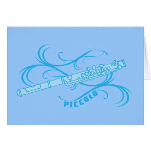 Cartão Piccolo Azul
