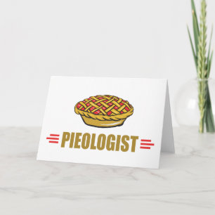 Cartão Pie Engraçado