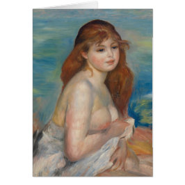 Cartão Pierre-Auguste Renoir Após o banho CC0444