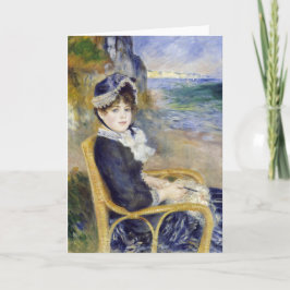 Cartão Pierre-Auguste Renoir - Pelo Mar