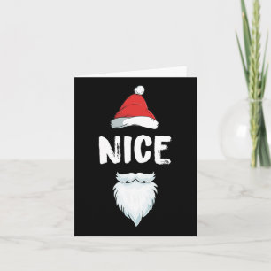 Cartão Pijama De Natal Malvado E Bonito Para Ki