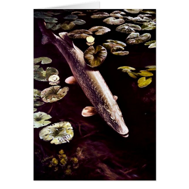 Cartão Pike do norte (Frente)