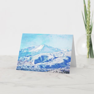 Cartão Pikes Peak Colorado Note Card