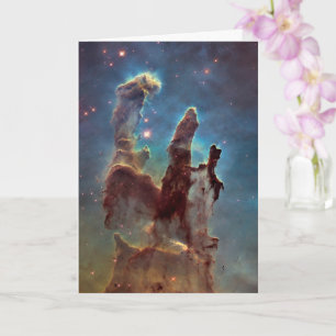 Cartão Pilares da Criação, Nebulosa da Águia Hubble Espaç