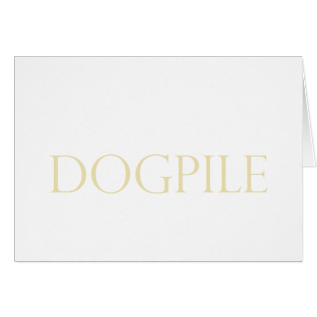 CARTÃO PILHA DE CÃO (Frente Horizontal)