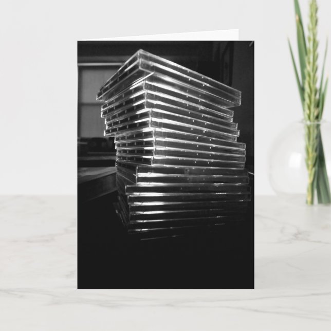 Cartão Pilha de CD (Frente)