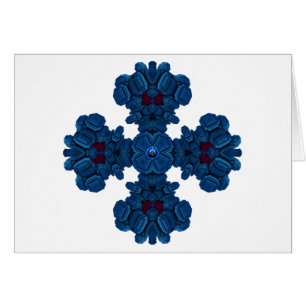 Cartão Pilha de Cubo Cruzado