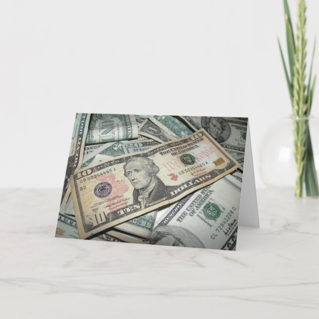 Cartão Pilha de Dinheiro (Frente)