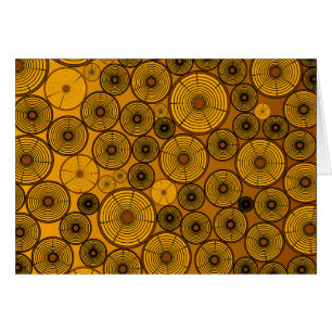 Cartão Pilha de madeira