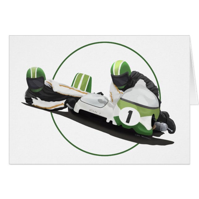 CARTÃO PILOTO DO SIDE-CAR (Frente Horizontal)