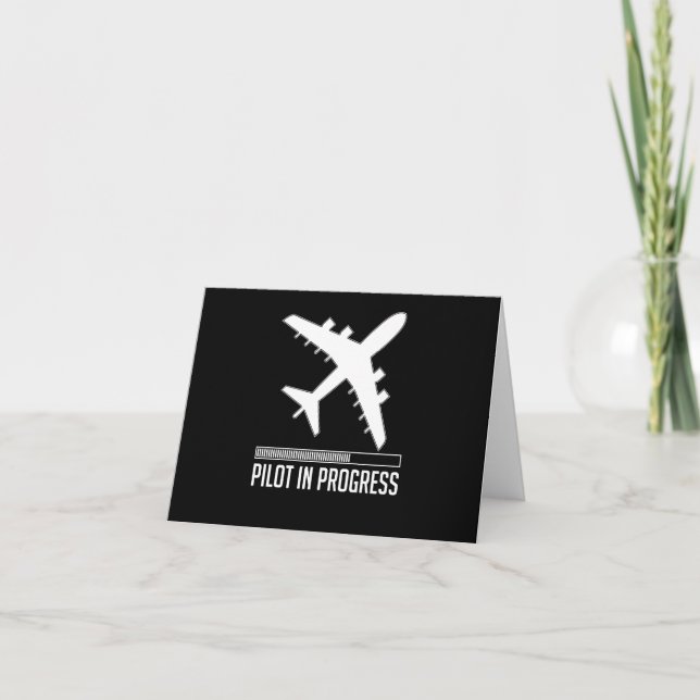 Cartão Piloto em andamento (Frente)