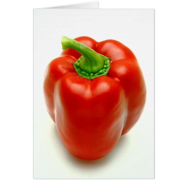 Cartão Pimenta doce (Frente)