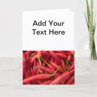 Cartão Pimentos