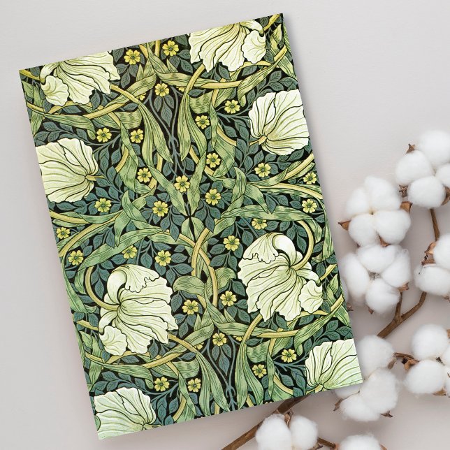 Cartão Pimpernel William Morris Vazio de arte (Criador carregado)