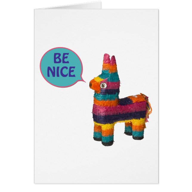 Cartão Piñata (Frente)