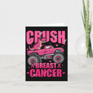 Cartão Pincelada Advertência ao Cancer Monstro Caminhão R