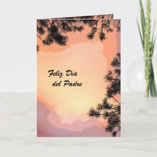 Cartão Piney Sunset Dia del Padre