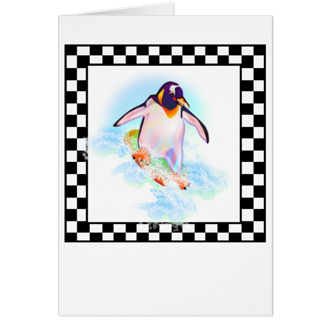 Cartão Pinguim (Frente)
