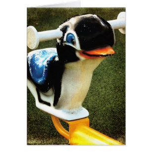 Cartão Pinguim bebê