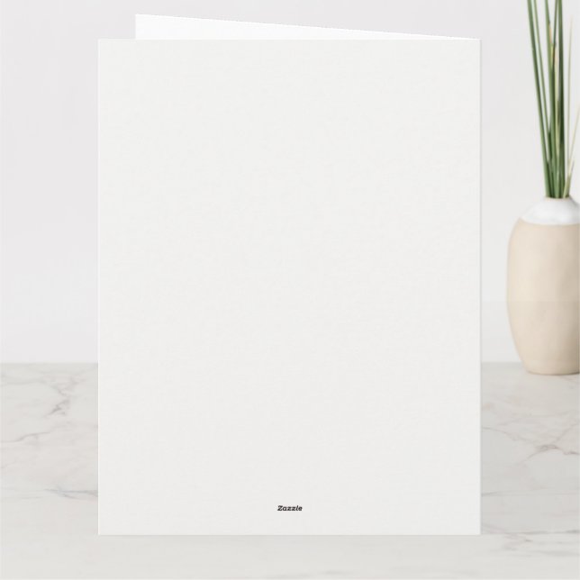 Cartão "Pinguim Fofo" (Verso)