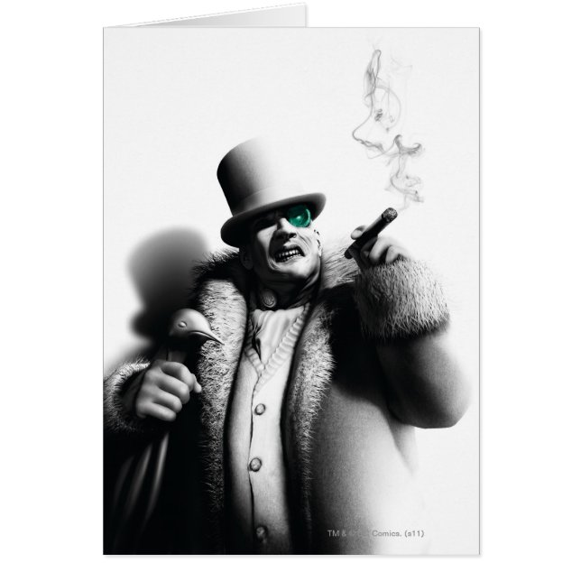 Cartão Pinguim Key Art (Frente)