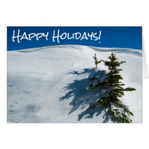 Cartão Pinheira-de-neve