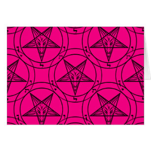 Cartão pink baphomet