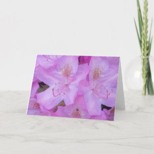 Cartão Pink Floral Any Occasion Greeting Cards