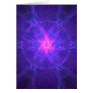 Cartão Pink Magen David