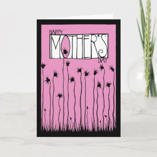 Cartão Pink Mother's Day Card