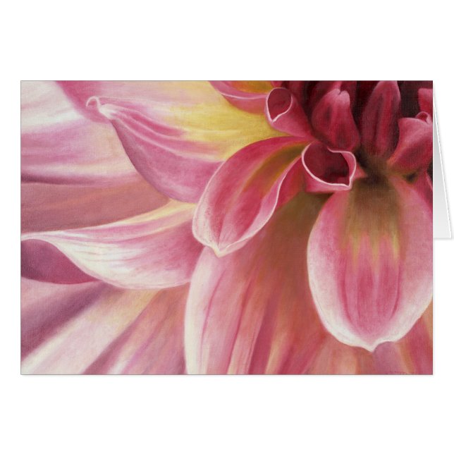 Cartão "Pinkilicious" (Frente horizontal)