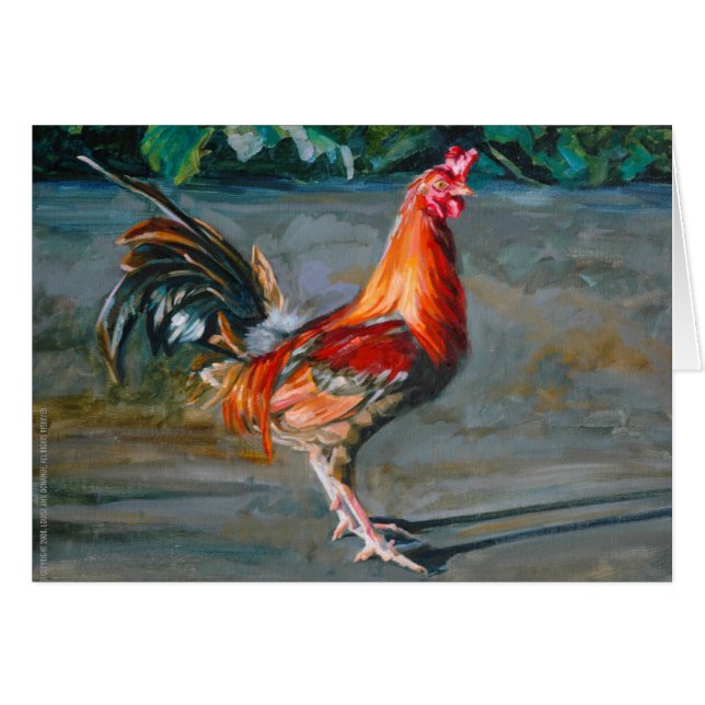 Cartão Pinklegs oxidado (Frente Horizontal)