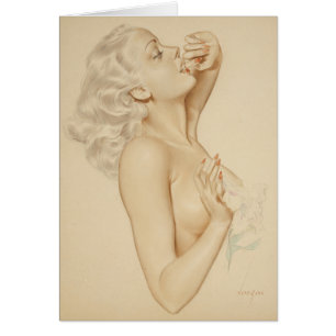 Cartão Pino Louro para Cima