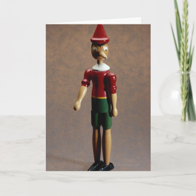 Cartão Pinóquio (Frente)