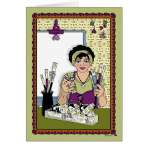 Pinte Sua Própria Canvas_A_Cartão De Saudação