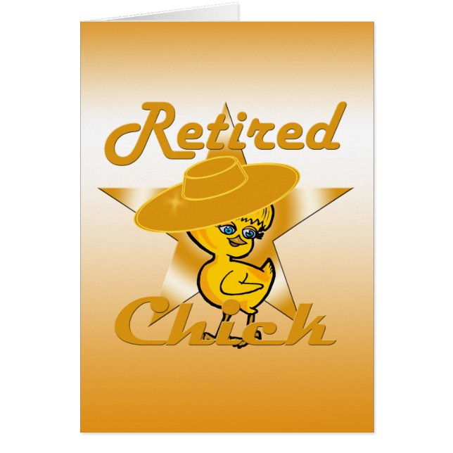 Cartão Pintinho aposentado nº 10 (Frente)