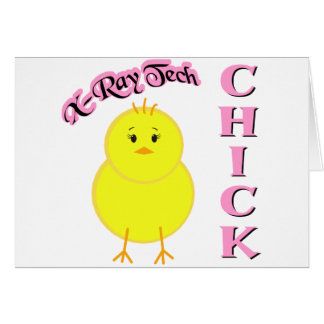 Cartão Pintinho da tecnologia do raio X