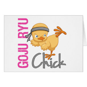 Cartão Pintinho de Goju Ryu