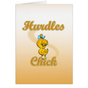 Cartão Pintinho de obstáculos