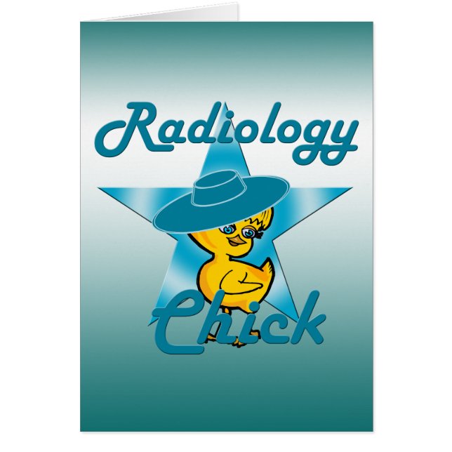 Cartão Pintinho de radiologia nº 7 (Frente)
