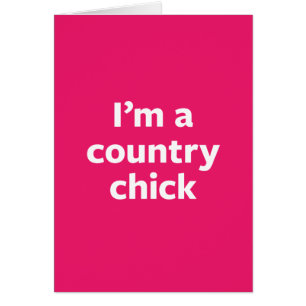 Cartão Pintinho do país