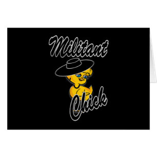 Cartão Pintinho militante nº 4