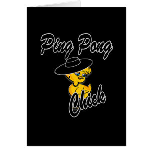 Cartão Pintinho Ping Pong nº 4
