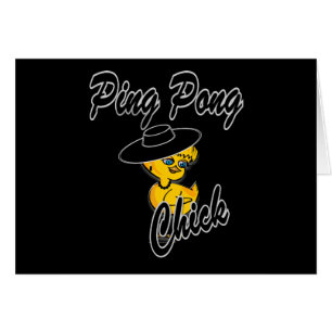 Cartão Pintinho Ping Pong nº 4